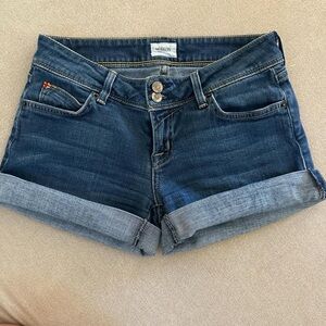 Hudson Jeans Women's Indigo Denim Shorts
